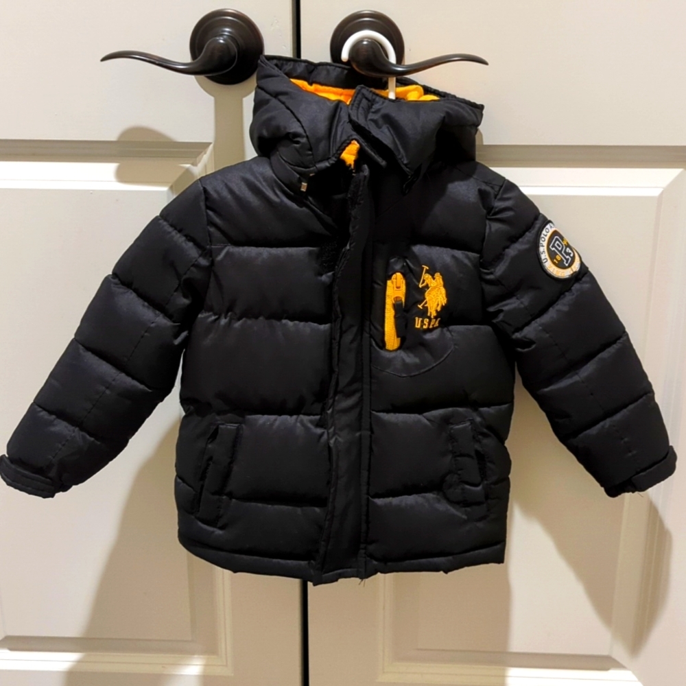 U.S. POLO ASSN. 2T Black Coat